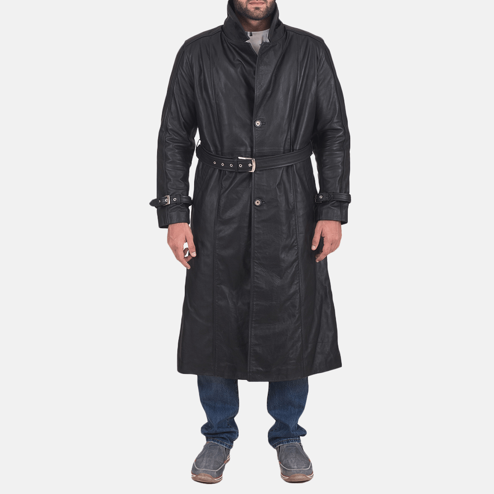 Top Style, Best Price—Discover the Daniel Black Leather Trench Coat