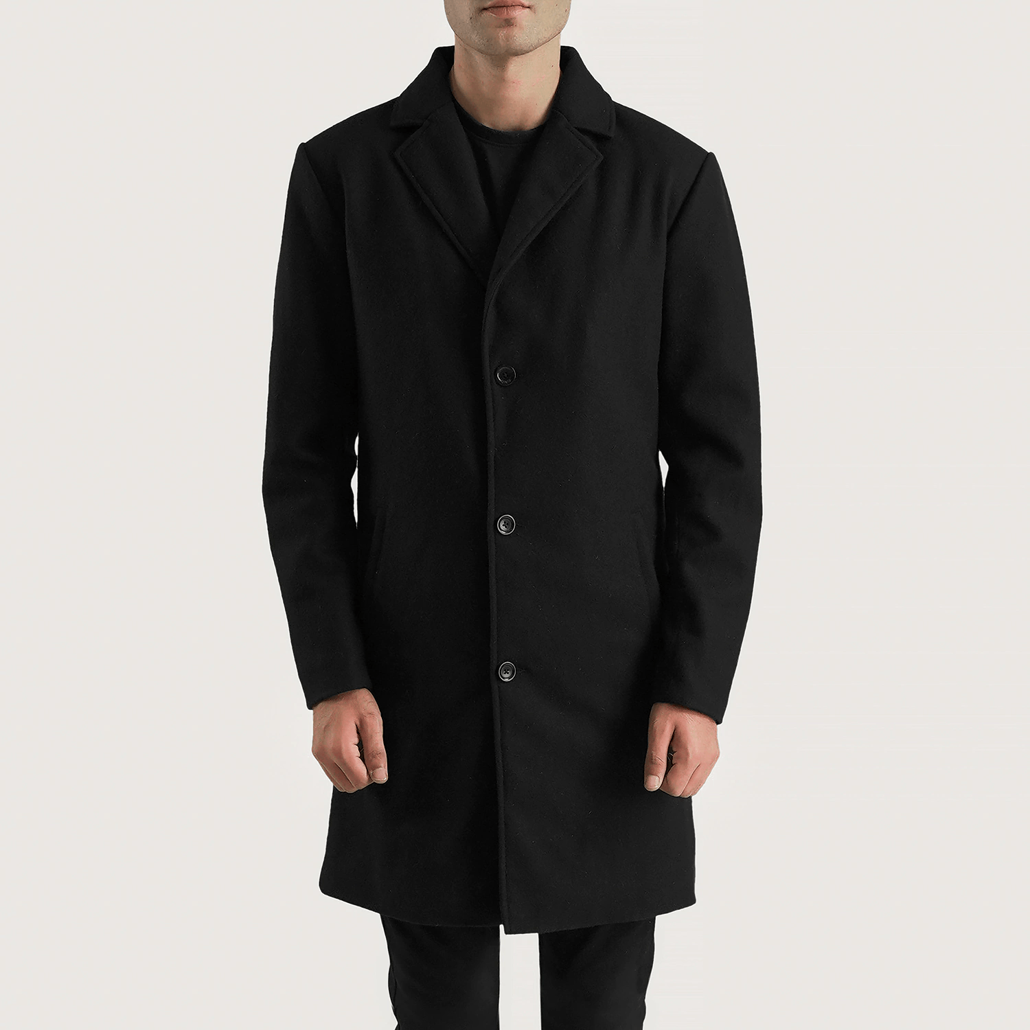 Elevate Your Wardrobe with the Best Petrillo Black Wool Coat