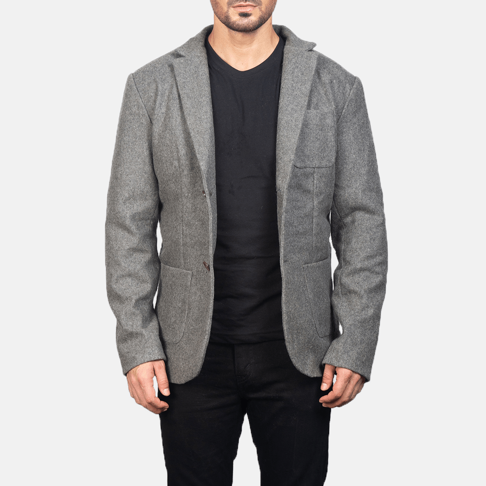 Apparel Deals on Borges Grey Blazer