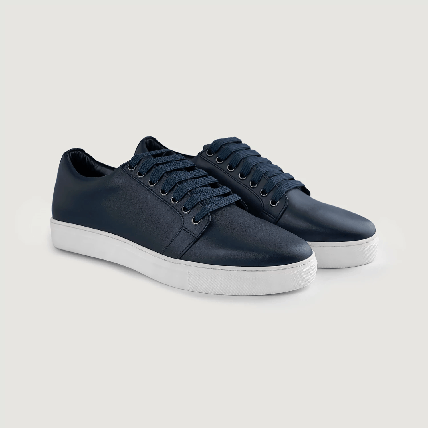 Low-Top Midnight Men’s Leather Sneakers