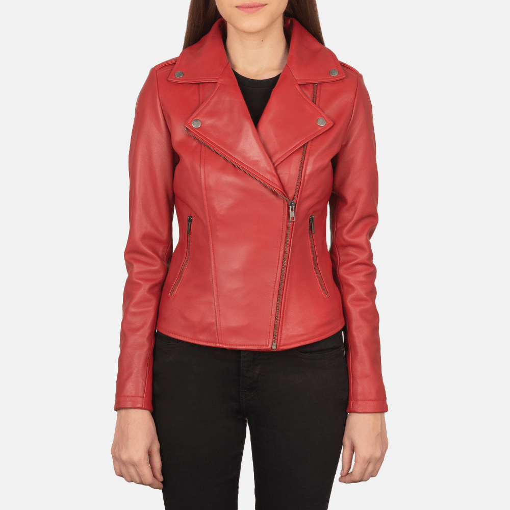 Best Flashback Red Leather Jacket For Women — The Trend-Setter