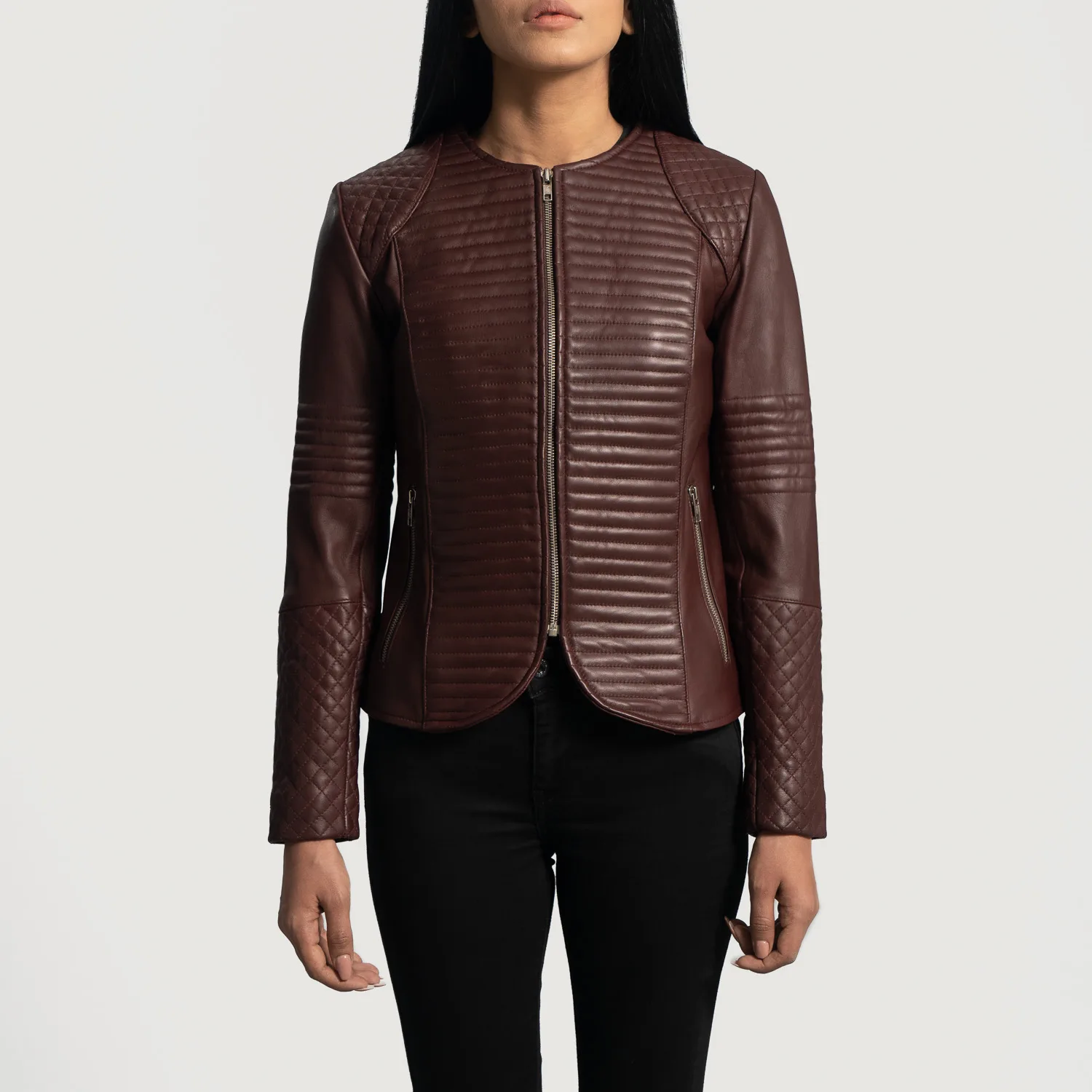 Modern Flair with Nexi Maroon Best Leather Jacket