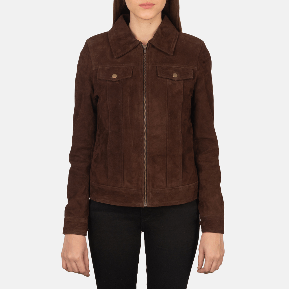 Suzy Mocha — Best Leather Jacket For Women