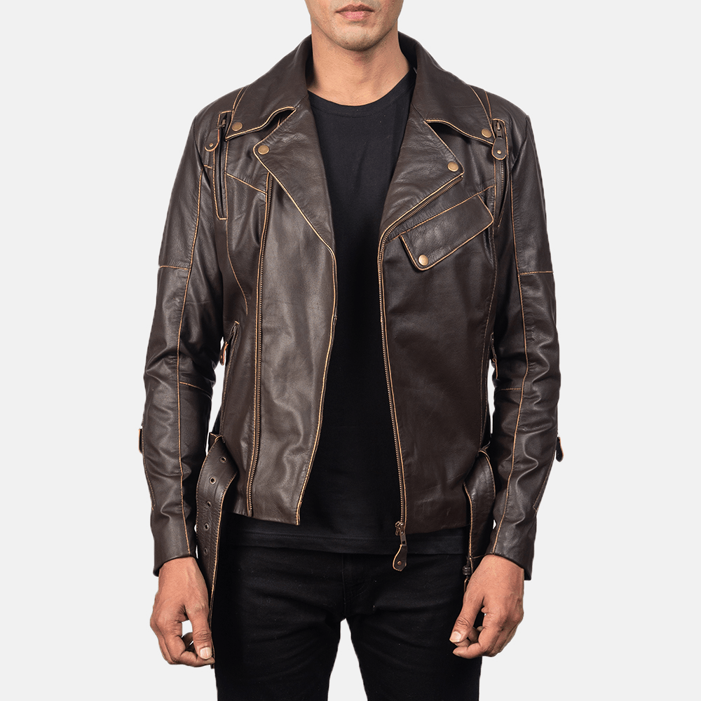 Vincent Brown Best Leather Biker Jacket — Classic Style with a Modern Twist 