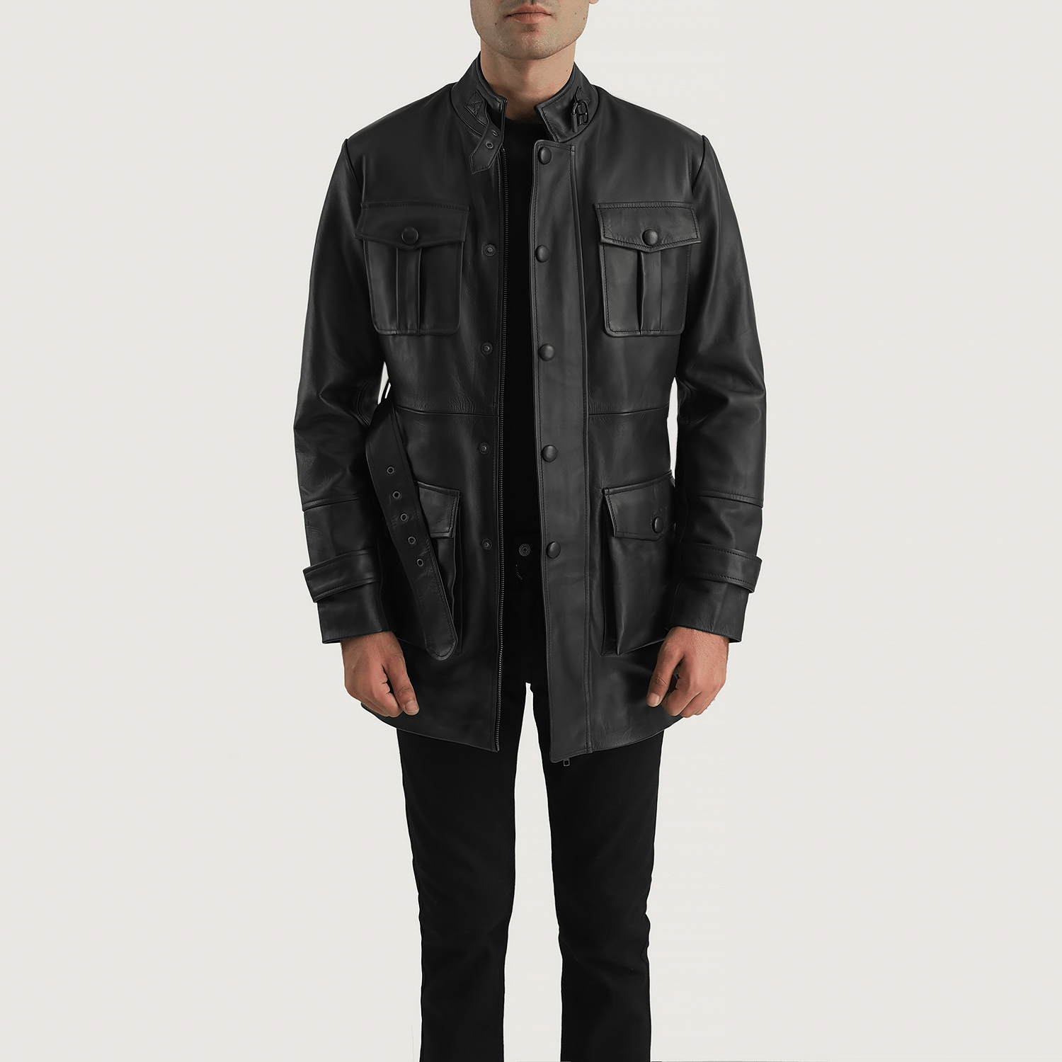 The Ultimate in Versatility — Dolf Black Best Leather Jacket