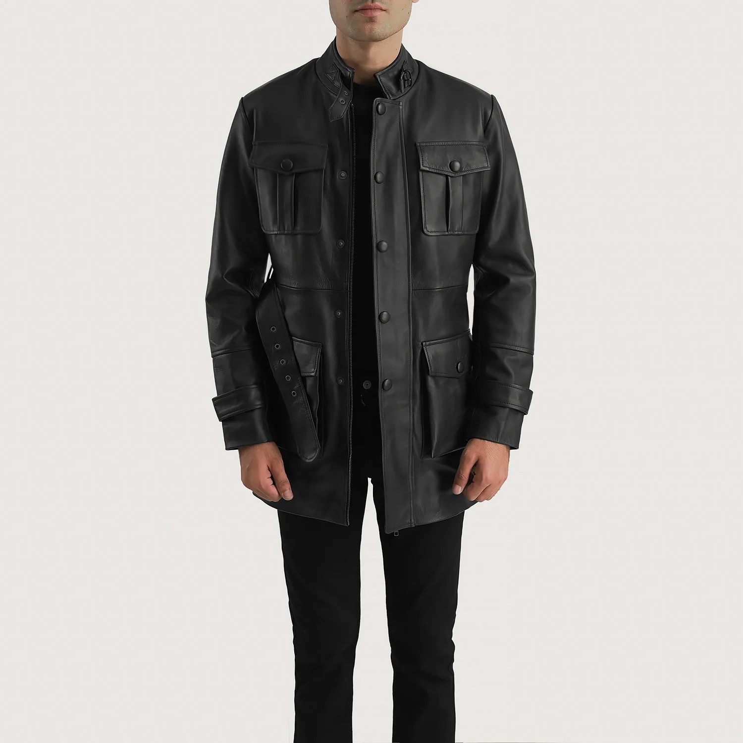 The Ultimate in Versatility — Dolf Black Best Leather Jacket