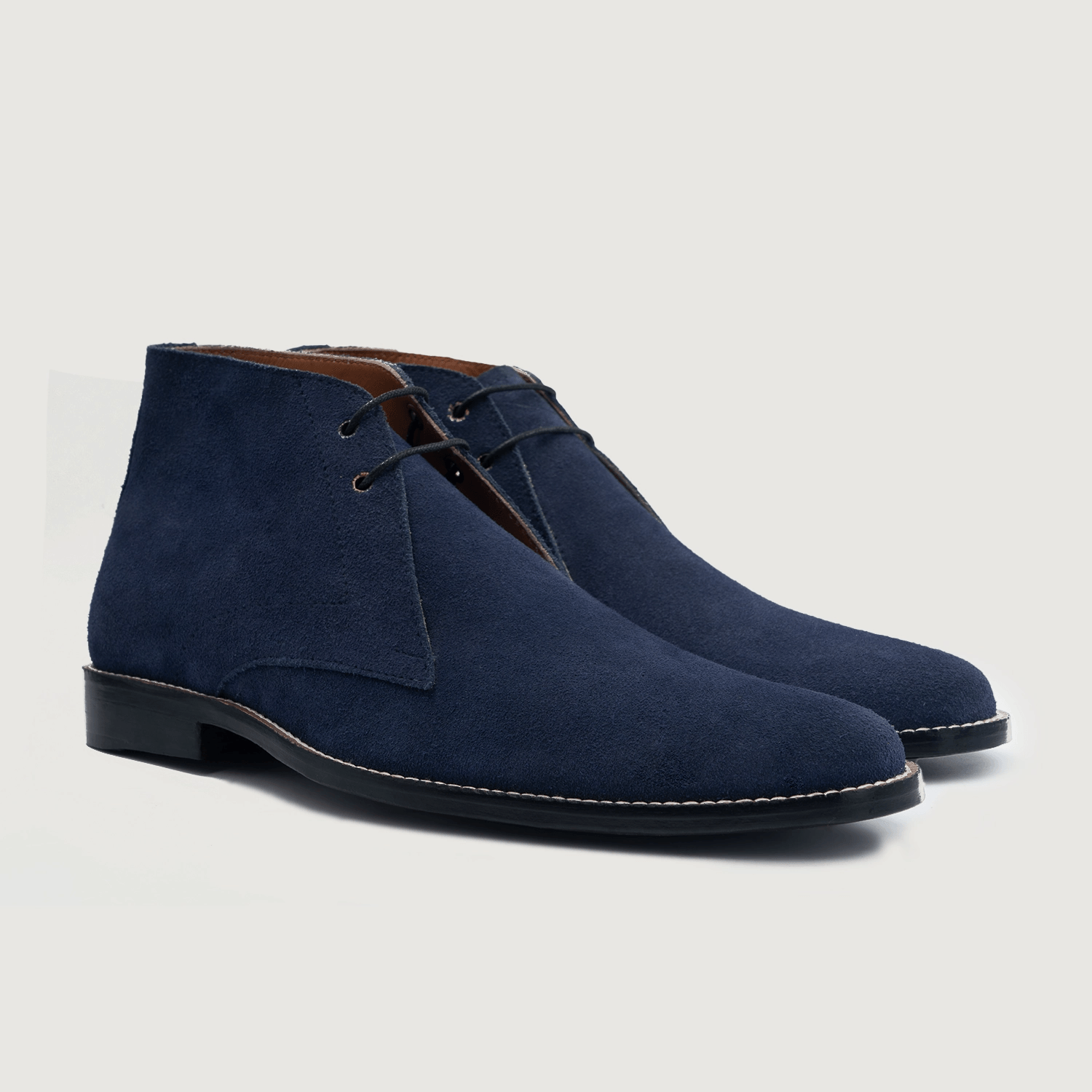 Corry Chukka Midnight Blue Best Suede Leather Boots