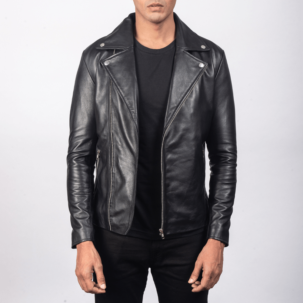 Edgy Biker Jacket Deals on Noah Black