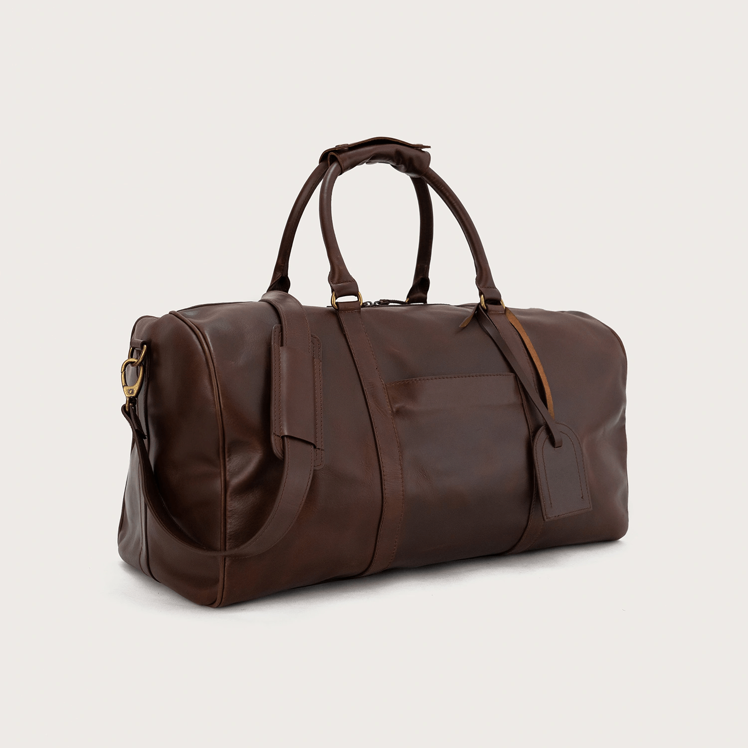 The Darrio Vintage Brown Leather Duffle Bag