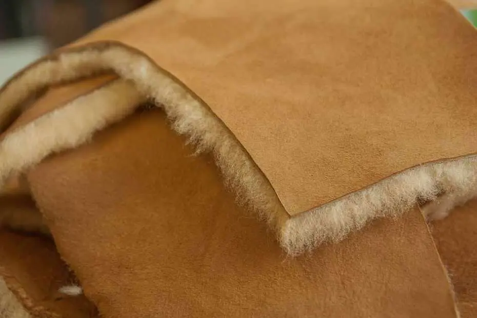 What is sheepskin leather